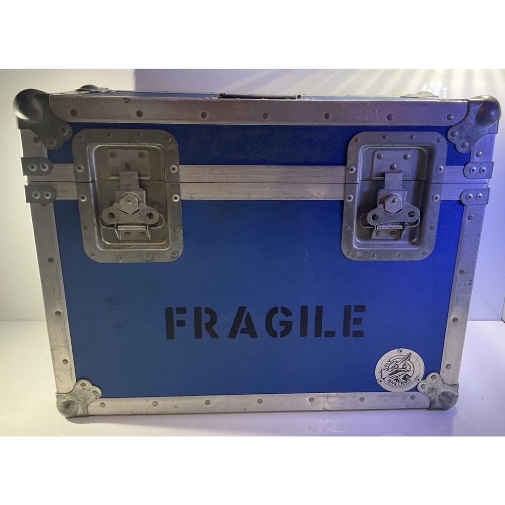 Vintage Blue Heavy Duty Anvil Hard Road Case 23” Wide x 18”Long x 10"Deep